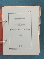 Boekwerk Accijnzen Bier